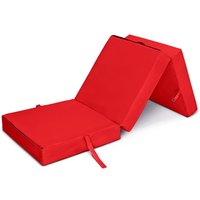 Loft 25 - Klappmatratze, Indoor Futonmatratze, Wasserabweisende Campingmatratze, 198x66x14 cm Faltbare Matratze mit Tragegriff, Wandelbare Matratze Loft 25 - Klappmatratze, Indoor Futonmatratze, Wasserabweisende Campingmatratze, 198x66x14 cm Faltbare Matratze mit Tragegriff, Wandelbare Matratze von READY STEADY BED