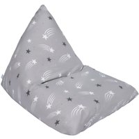 Ready Steady Bed - Pyramide Sitzsack Stuhl für Kinder spielen, bequem und langlebig hohen Rücken Sitzsack für Spielzimmer, weiche Polycotton Kinder von READY STEADY BED