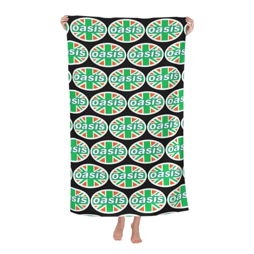 Drucke Liam Singer Gallagher Strandtücher Ultra saugfähiges Mikrofaser-Tuch Weich Haltbar saugfähig für Badezimmer Pools Strand Schule Reise von REAITUIET
