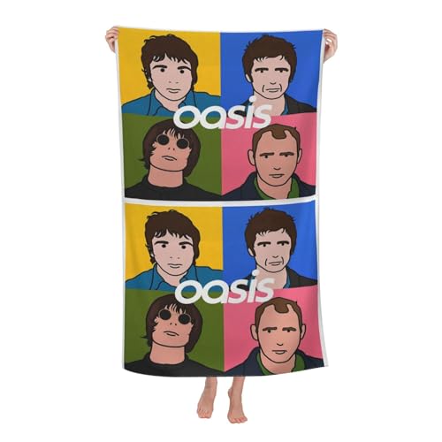 Drucke Liam Singer Gallagher Strandtücher Ultra saugfähiges Mikrofaser-Tuch Weich Haltbar saugfähig für Badezimmer Pools Strand Schule Reise Drucke Liam Singer Gallagher Strandtücher Ultra saugfähiges Mikrofaser-Tuch Weich Haltbar saugfähig für Badezimmer Pools Strand Schule Reise von REAITUIET