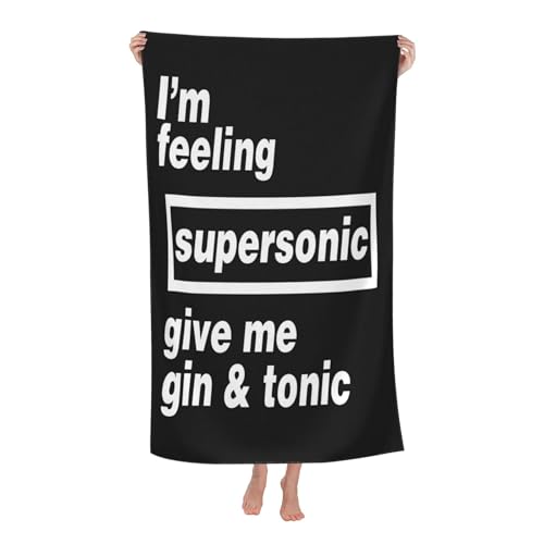 Drucke Liam Singer Gallagher Strandtücher Ultra saugfähiges Mikrofaser-Tuch Weich Haltbar saugfähig für Badezimmer Pools Strand Schule Reise von REAITUIET