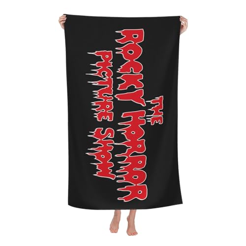 Drucke Rocky Horror Film Picture *Show* Strandtücher Ultra saugfähiges Mikrofaser-Tuch Weich Haltbar saugfähig für Badezimmer Pools Strand Schule Reise Drucke Rocky Horror Film Picture *Show* Strandtücher Ultra saugfähiges Mikrofaser-Tuch Weich Haltbar saugfähig für Badezimmer Pools Strand Schule Reise von REAITUIET