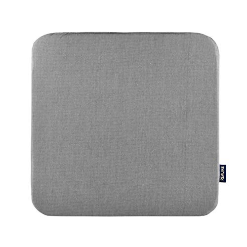 REALIKE Hitzepress Schutzmatte für Easy Press Hitzepressmaschinen und HTV Press Matte zum Aufbügeln Heat Press Mat Transfer der Bügelisolierung 12"X 12"(30.5cm*30.5cm) Grau von REALIKE