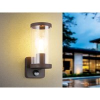 Außenwandleuchte BONITO in Rostoptik mit Bewegungsmelder, Höhe 23cm Außenwandleuchte BONITO in Rostoptik mit Bewegungsmelder, Höhe 23cm von REALITY LEUCHTEN