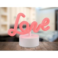 Reality Leuchten - Deko led Tischleuchte amor Batterie- oder usb betrieben, Höhe 14cm von REALITY LEUCHTEN