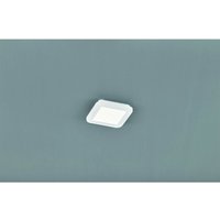 Dimmbare LED Deckenleuchte CAMILLUS flache Badezimmerlampe 17x17cm Weiß IP44 von REALITY LEUCHTEN