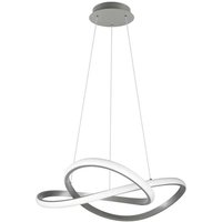 [GEBRAUCHT] B-Ware Reality Leuchten Course Led Hängelampe Pendelleuchte Lampe Nickel Matt 4000 K von REALITY LEUCHTEN