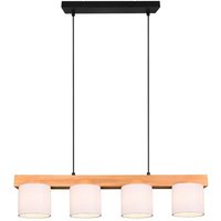 [GEBRAUCHT] B-Ware Reality Leuchten Pendelleuchte Cameron Hängeleuchte Hängelampe Vierflammig Weiß von REALITY LEUCHTEN