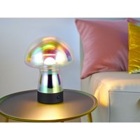 Reality Leuchten - Kleine Akku Tischlampe dooley aus irisierendem Glas, Höhe 18cm Reality Leuchten - Kleine Akku Tischlampe dooley aus irisierendem Glas, Höhe 18cm von REALITY LEUCHTEN