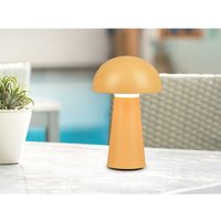 Reality Leuchten - Kleine Akku Tischleuchte lennon per usb aufladbar Gelb, Höhe 21cm von REALITY LEUCHTEN