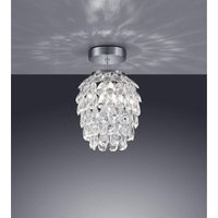 Kleine led Deckenleuchte mit Kristall Behang aus Acryl, ø 20cm von MEINEWUNSCHLEUCHTE