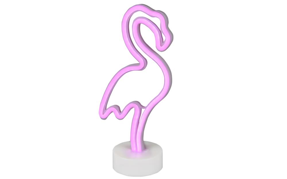 LED-Deko-Tischleuchte Flamingo, weiß, 32,5 cm von REALITY LEUCHTEN