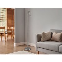 Led Akku Stehlampe gomez dimmbar mit schwenkbarem Spot, Silber Höhe 130cm Led Akku Stehlampe gomez dimmbar mit schwenkbarem Spot, Silber Höhe 130cm von REALITY LEUCHTEN