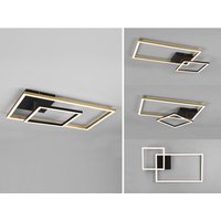 Led Deckenleuchte Padella schwarz, gold, Switch Dimmer, schwenkbar Deckenleuchte - Reality von Reality