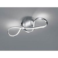 Led Deckenleuchte perugia Metall Chrom/Weiß 3 Stufen Dimmer, Breite 60cm von REALITY LEUCHTEN