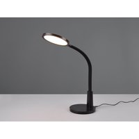 Reality Leuchten - led Schreibtischleuchte sally Flexibel touch Dimmer Schwarz 36cm von REALITY LEUCHTEN