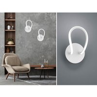Led Wandleuchte bologna Metall Weiß matt 3 Stufen Dimmer, Höhe 26cm von REALITY LEUCHTEN