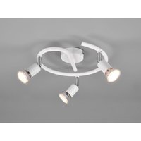 Deckenstrahler paris Rondell 3-flammig Weiß, ø 26cm von TRIO LIGHTING