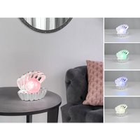 Reality Leuchten - Kleine usb Muschel Tischlampe shelly mit rgb Beleuchtung, Höhe 14cm Reality Leuchten - Kleine usb Muschel Tischlampe shelly mit rgb Beleuchtung, Höhe 14cm von REALITY LEUCHTEN