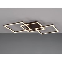 Reality Leuchten - Große led Deckenleuchte trail Schwarz schwenkbare Module, 74cm lang von REALITY LEUCHTEN