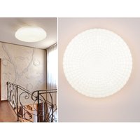 Reality Leuchten - led Deckenleuchte vega Weiß Sternenhimmel Effekt - Ø33cm von REALITY LEUCHTEN