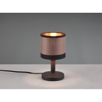 Tischleuchte DAVOS mit Stoffschirm in Taupe/Gold, Touchfunktion Höhe 22,5cm Tischleuchte DAVOS mit Stoffschirm in Taupe/Gold, Touchfunktion Höhe 22,5cm von REALITY LEUCHTEN
