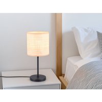 Tischleuchte aimee mit Lampenschirm aus geflochtenem Bast, Höhe 37cm Tischleuchte aimee mit Lampenschirm aus geflochtenem Bast, Höhe 37cm von REALITY LEUCHTEN