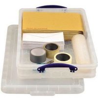Really Useful Box - Aufbewahrungsbox 71 x 12 x 44 cm (b x h x t) 20l Polypropylen transparent von REALLY USEFUL BOX
