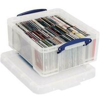 Really Useful Box - Aufbewahrungsbox 48 x 20 x 39 cm (b x h x t) 18l Polypropylen transparent von REALLY USEFUL BOX