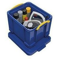 Really Useful Box - Aufbewahrungsbox 48 x 31 x 39 cm (b x h x t) din A4 35l Polypropylen blau von REALLY USEFUL BOX
