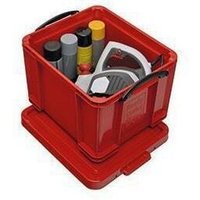 Really Useful Box - Aufbewahrungsbox 48 x 31 x 39 cm (b x h x t) din A4 35l Polypropylen rot von REALLY USEFUL BOX