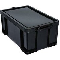 Really Useful Box - Aufbewahrungsbox 71 x 31 x 44 cm (b x h x t) din A4 64l Polypropylen schwarz von REALLY USEFUL BOX