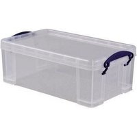 Really Useful Box - Aufbewahrungsbox 34 x 12,5 x 20 cm (b x h x t) 5l Polypropylen transparent von REALLY USEFUL BOX