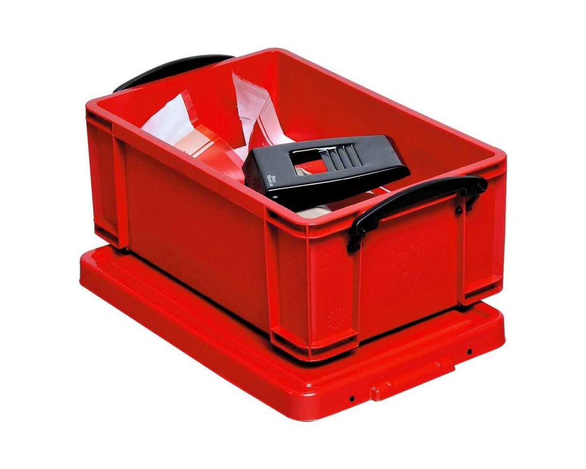 REALLYUSEFULBOX Aufbewahrungsbox, 9 Liter, verschließbar und stapelbar von REALLYUSEFULBOX