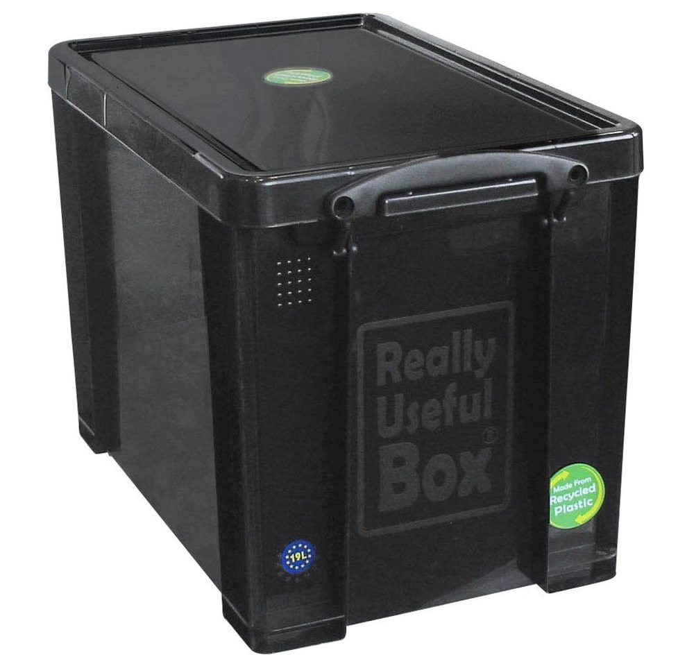 REALLYUSEFULBOX Aufbewahrungsbox Really Useful Box Aufbewahrungsbox 19l schwarz von REALLYUSEFULBOX