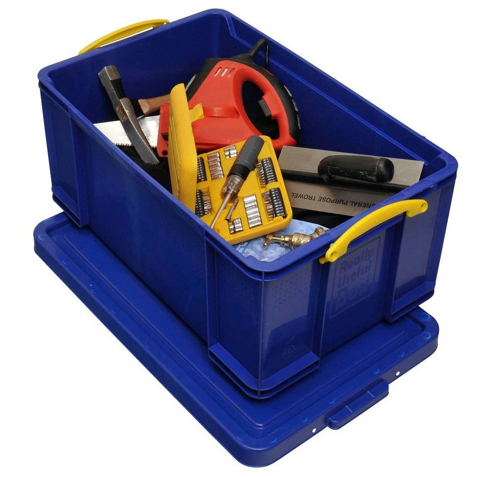 REALLYUSEFULBOX Aufbewahrungsbox 1 Aufbewahrungsbox 64 Liter - blau von REALLYUSEFULBOX