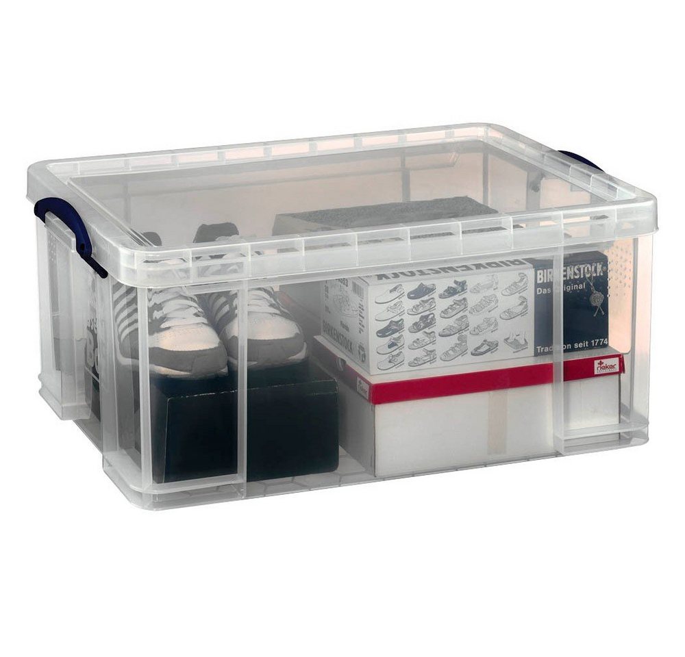 REALLYUSEFULBOX Aufbewahrungsbox 1 Aufbewahrungsbox 64 Liter - transparent von REALLYUSEFULBOX