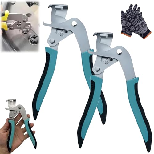 Auto Plastic Clip Pliers, Tivayo Clip Pliers and Disassembly Tools, Efficient Multi-functional Automotive Snap Plier, Easy to Remove Car Panel Fasteners, Clips, Buckles, And Rivets(2Pcs) von REALOKMAN