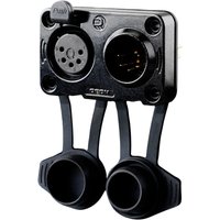 Av RRX5MF-Z-012-0 XLR-Steckverbinder Stecker, Einbau, Buchse, Einbau Polzahl: 5 Schwarz 100 St - Rean von REAN