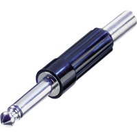 Rean - av NYS203 Klinken-Steckverbinder 6.35 mm Stecker, gerade Polzahl: 2 Mono Silber, Schwarz 1 St. von REAN