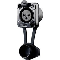 Rean - av RRX3F-Z-012-0 XLR-Steckverbinder Buchse, Einbau Polzahl: 3 Schwarz 100 St. von REAN