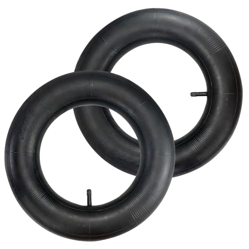 2 Stück 3.50-8 Schlauch für Schubkarren, Schubkarre Schlauch Ersatzschlauch Ventil Reifenschlauch Räder Reifen Lufträder von REBECASKYENS