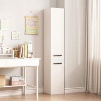 Bücherregal, weiß, modern, zweitürig, 174 cm von REBIKO