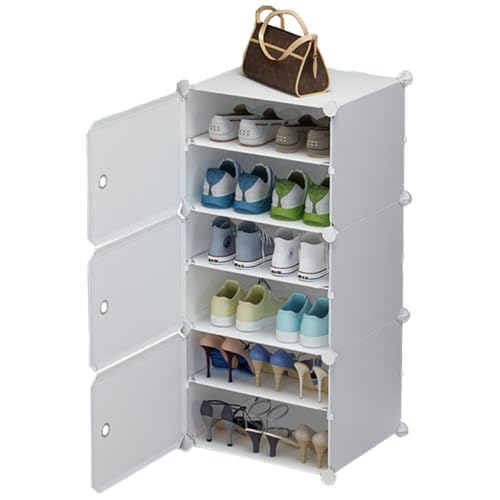 Modularschrank Kleiderschrank weiß Regal geschlossen Schuhschrank modern 96x44x32 cm Modularschrank Kleiderschrank weiß Regal geschlossen Schuhschrank modern 96x44x32 cm von REBIKO