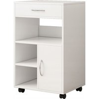 Multifunktionaler Standschrank für einen Drucker 50x40x75 cm von REBIKO
