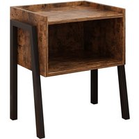 Nachttisch aus Holz mit offenem Fach Nachttisch aus Holz mit offenem Fach von REBIKO