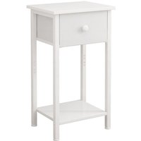 Nachttisch im skandinavischen Stil weiß 38CM von REBIKO