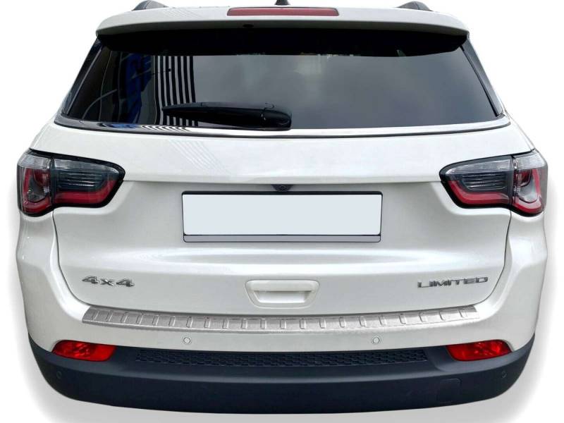 RECAMBO Ladekantenschutz für JEEP COMPASS II, ab 2017- Stoßstangenschutz, V2A rostfrei, Exklusive Optik, praktischer Schutz & perfekte Passform RECAMBO Ladekantenschutz für JEEP COMPASS II, ab 2017- Stoßstangenschutz, V2A rostfrei, Exklusive Optik, praktischer Schutz & perfekte Passform von RECAMBO