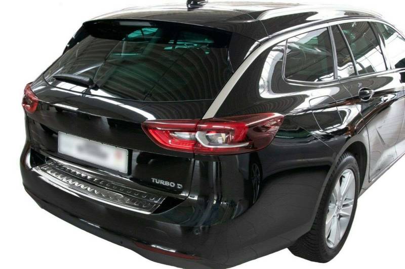 RECAMBO Ladekantenschutz für OPEL INSIGNIA B SPORTS TOURER ab BJ 2017> Stoßstangenschutz, V2A rostfrei, Exklusive Optik, praktischer Schutz & perfekte Passform von RECAMBO