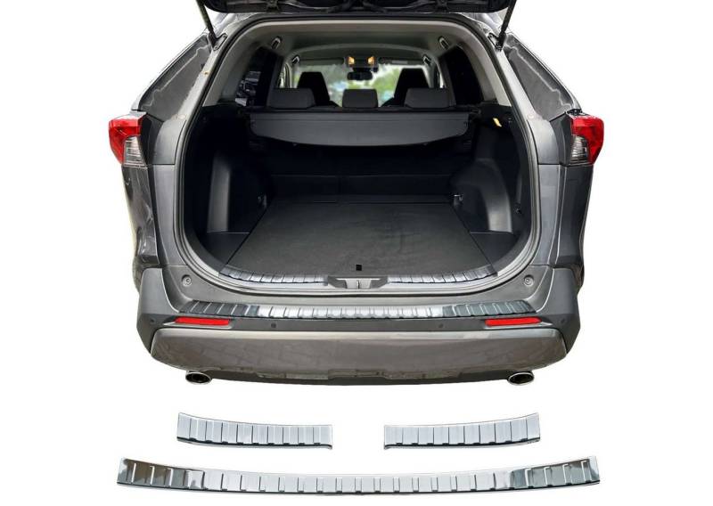 RECAMBO Ladekantenschutz für Suzuki Across, BJ ab 2020> Stoßstangenschutz, V2A rostfrei, Exklusive Optik, praktischer Schutz & perfekte Passform von RECAMBO